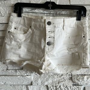 Billabong cut off Jean shorts size 28